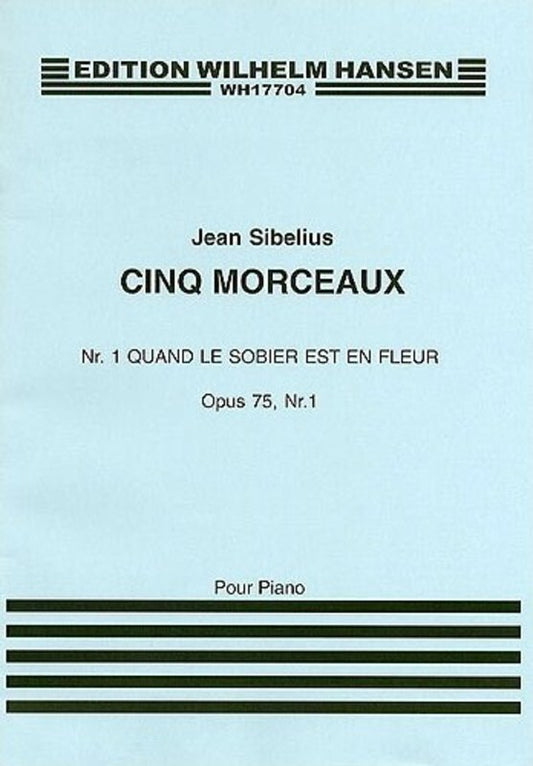 Sibelius - 5 Piano Pieces Op 75 No 1 Rowan Tree (Softcover Book)