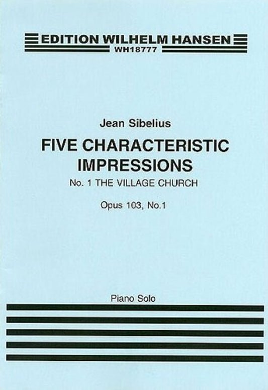 Op.103 No 1 The Village Church Piano