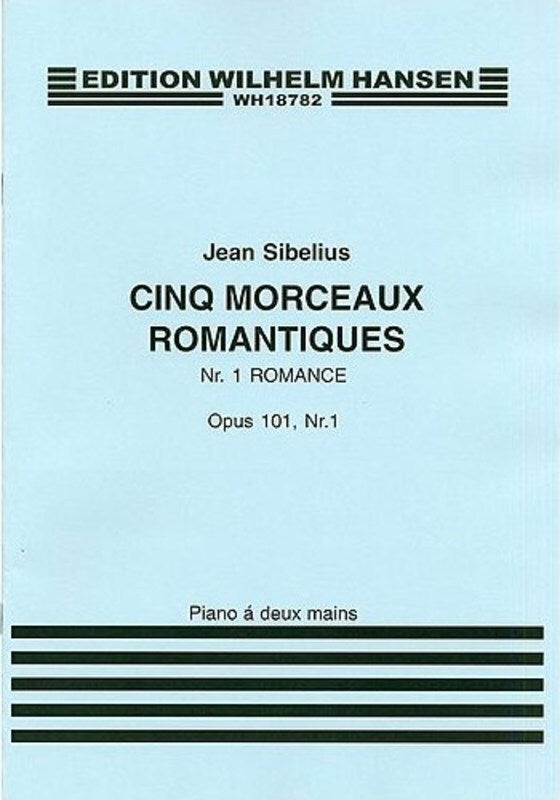 Sibelius Romantic Pieces Op.101/1 Piano