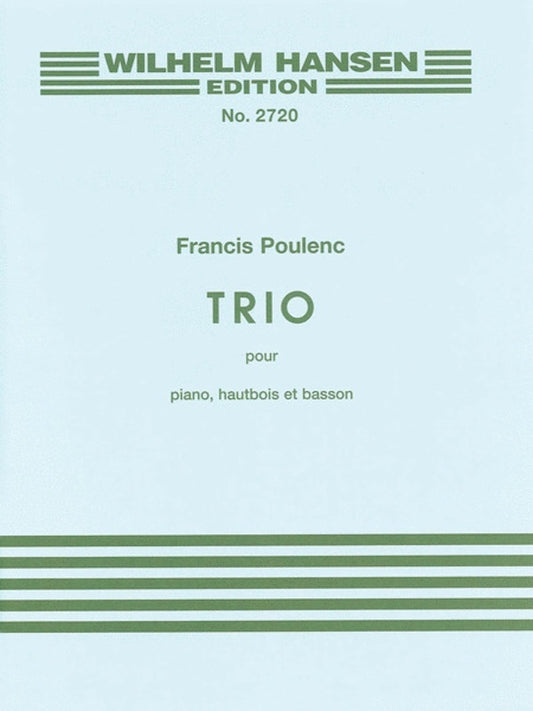 Poulenc Trio Oboe/Bassoon/Piano 1926
