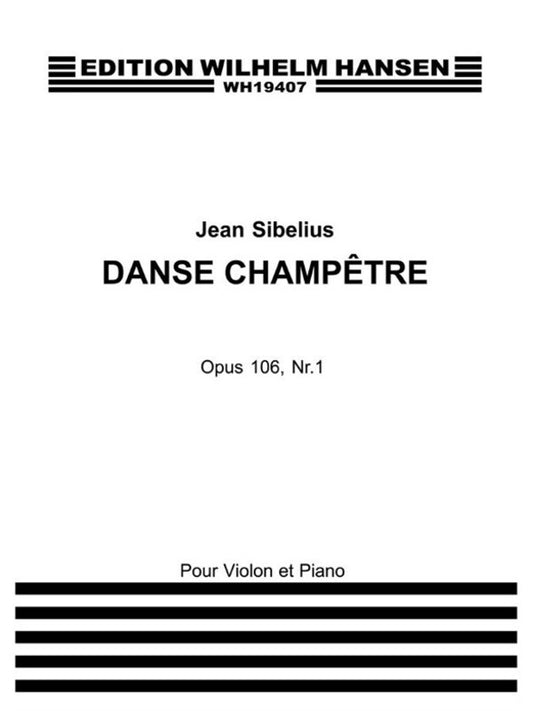 Sibelius Dance Champetre Op.106 No.1 Violin/Piano
