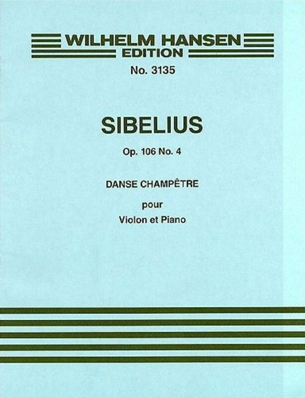 Sibelius Dance Champetre Op.106 No.4 Violin/Piano
