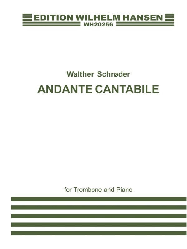 Schroder Andante Cantabile Trombone
