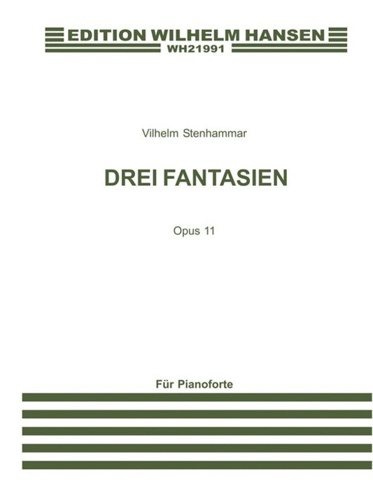 Stenhammer Tre Fantasier Op.11 Piano