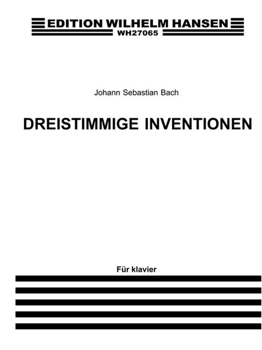 Bach 3 Part Inventions Piano