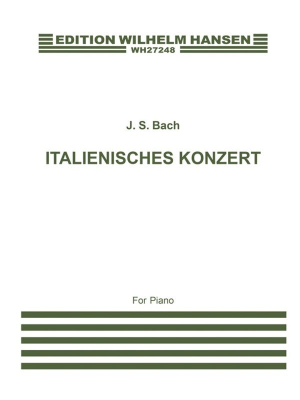 Bach Italian Concerto Piano
