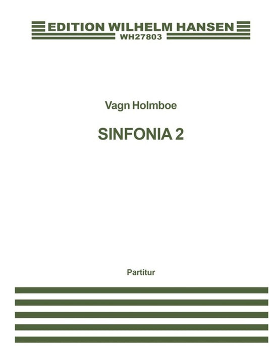 Holmboe Sinfonia No.2 Strings(Study Scor