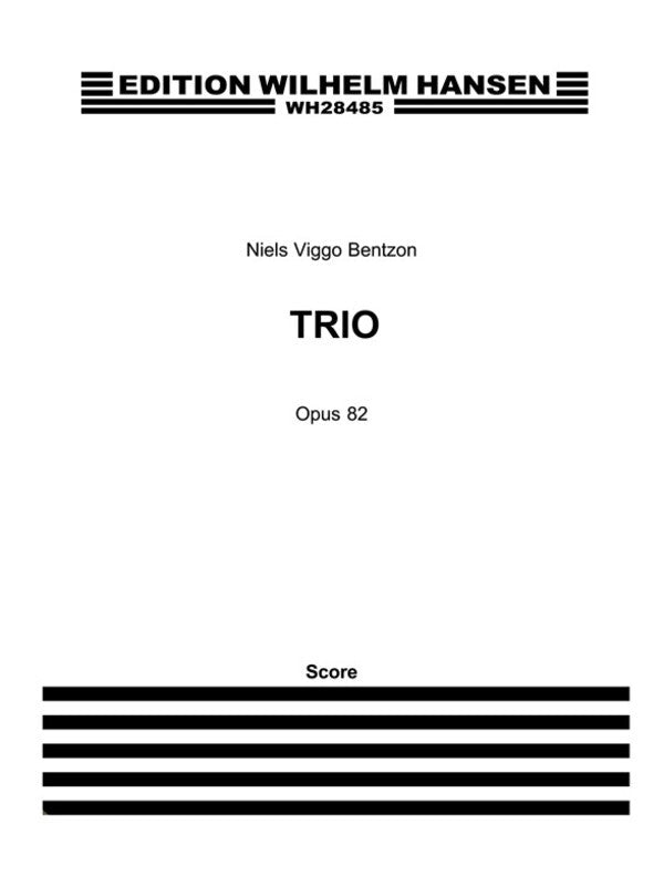 Bentzon Brass Trio Op.82 (Score)