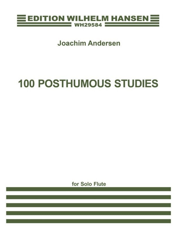 Andersen 100 Posthumous Studies Flute