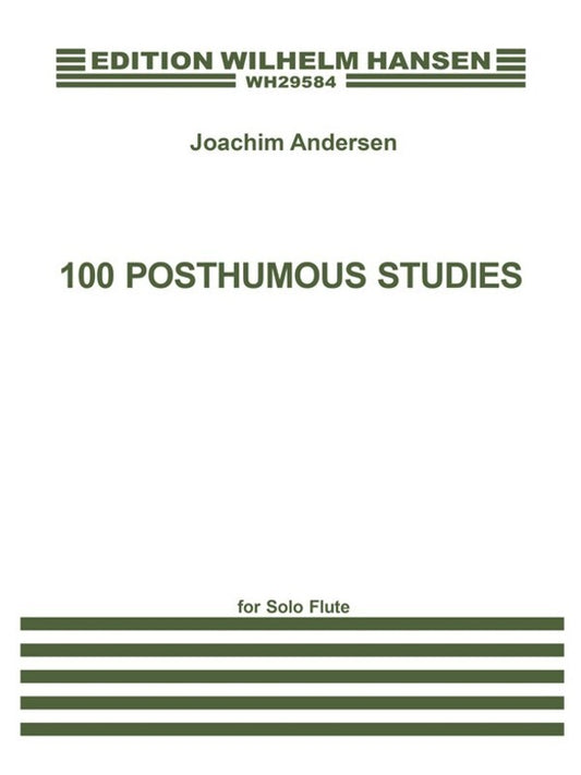 Andersen 100 Posthumous Studies Flute