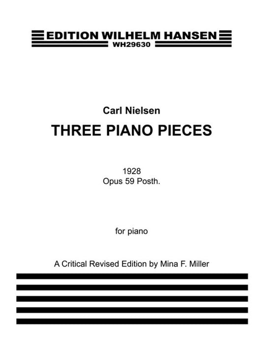 Nielsen 3 Piano Pieces Op.59