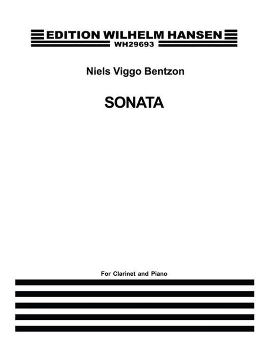 Bentzon Sonata Clarinet and Piano Op.63