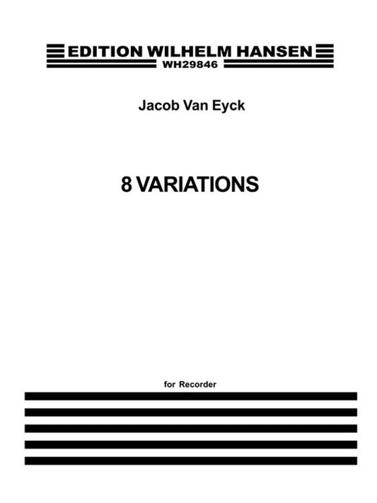 Van Eyck 8 Variations Recorder