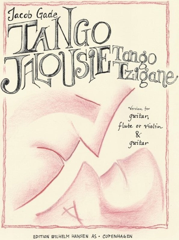 Gade J.Tango Jalousie Duo(GuitarandFlute/Violin/Guitar