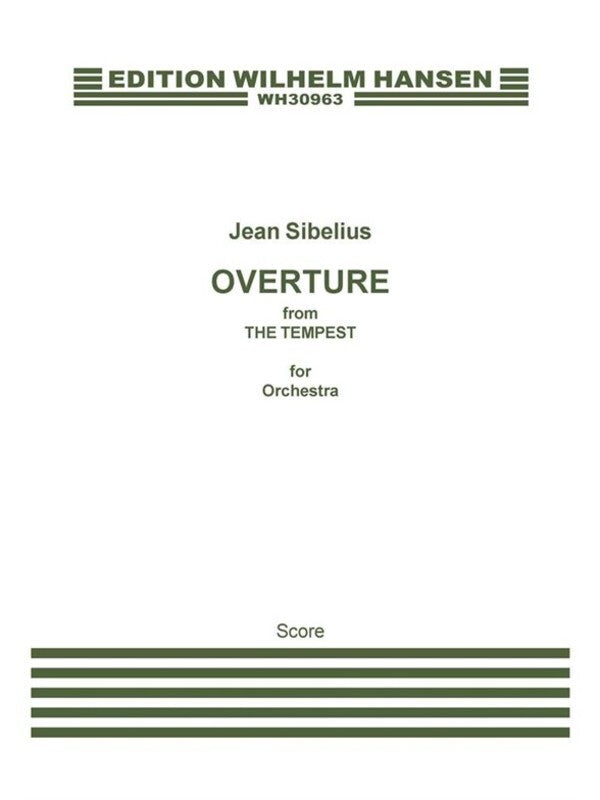 Prelude To The Tempest Op.109 No.1 (Mini Score)
