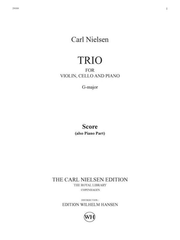 Trio For Violin,Vlc,Pf Score/Parts Arc