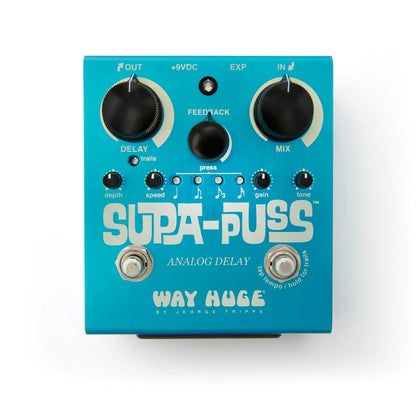 Jim Dunlop WAY HUGE ELECTRONICS SUPA-PUSS ANALOG DELAY EFFECT PEDAL — view 2