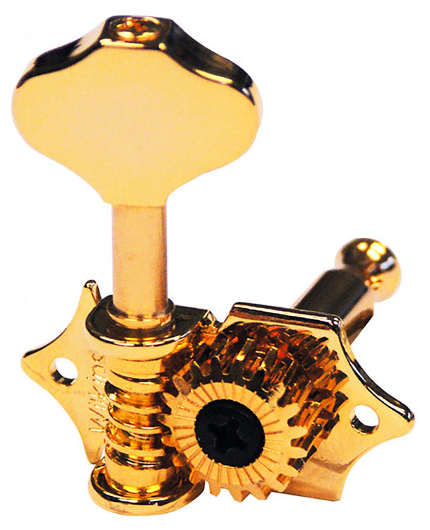 Wilkinson Acoustic Traditional Open-Gear Tuning Machines Gold Finish 3+3