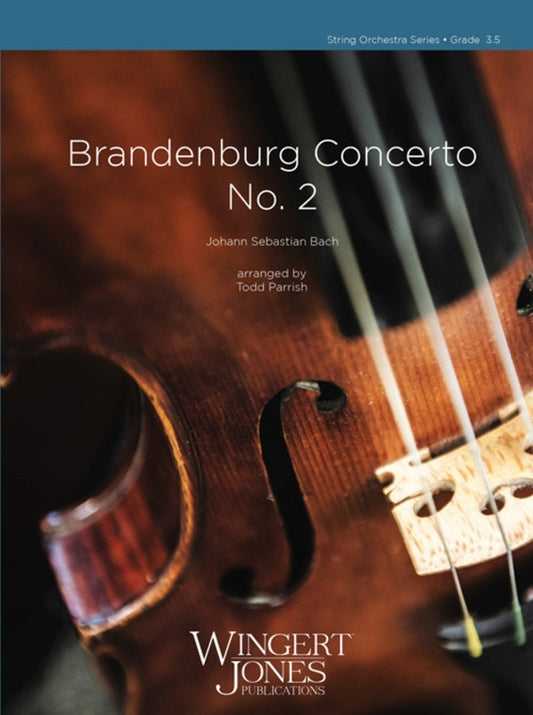 Brandenburg Concerto No 2 So3.5 Sc/Pts Score/Parts