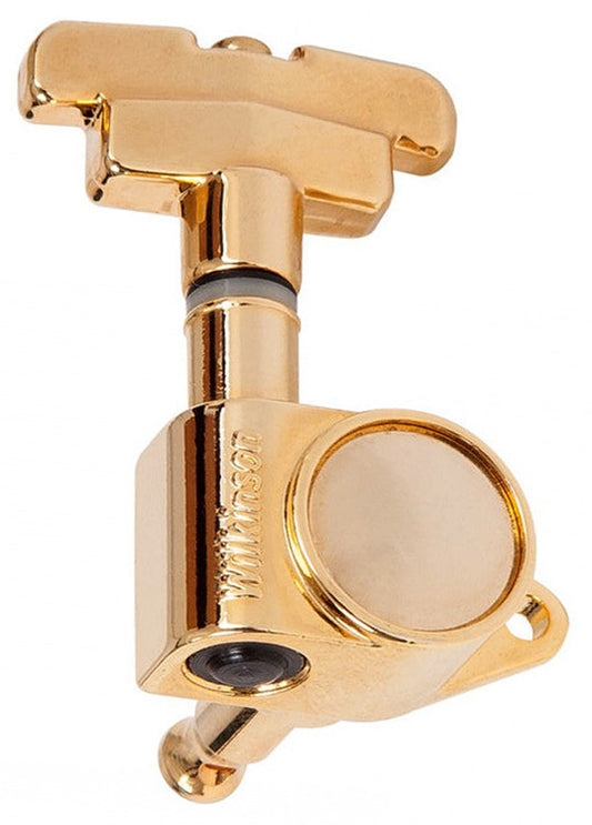 Wilkinson Acoustic Guitar Tuning Machines Gold Finish 3+3 Configuration