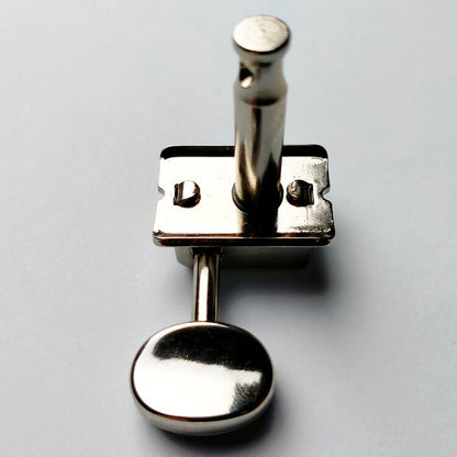 Wilkinson 6-inline Acoustic/Electric Kluson Style Tuning Machines Nickel Finish — view 3