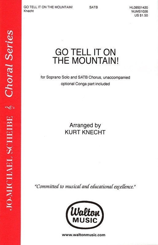 Go Tell It On The Mountain Arr Necht (Octavo)