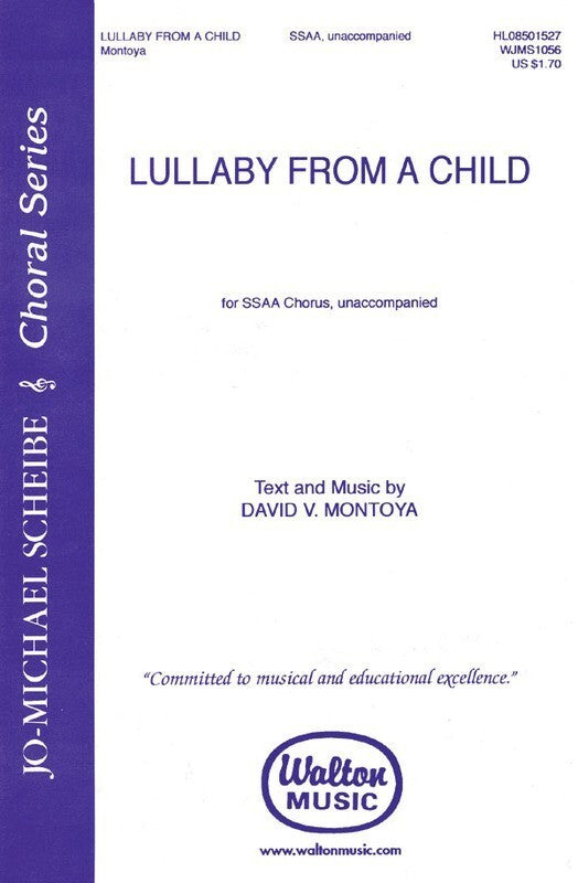 Lullaby From A Child SSAA A Cappella (Octavo)