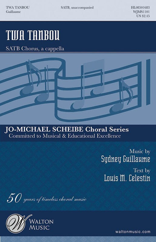 Twa Tanbou SATB A Cappella (Octavo)