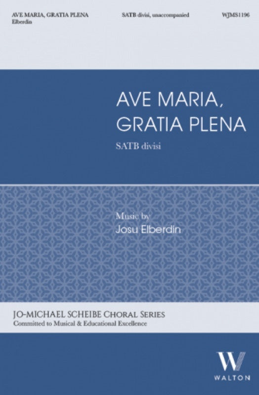 Ave Maria Gratia Plena Satb Divisi A Cappella Octavo