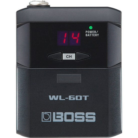 BOSS WL-60T Wireless Transmitter Beltpack for WL-60 System - Rugged Clip, Quick Instrument Changes, Spare Transmitter Option — view 7