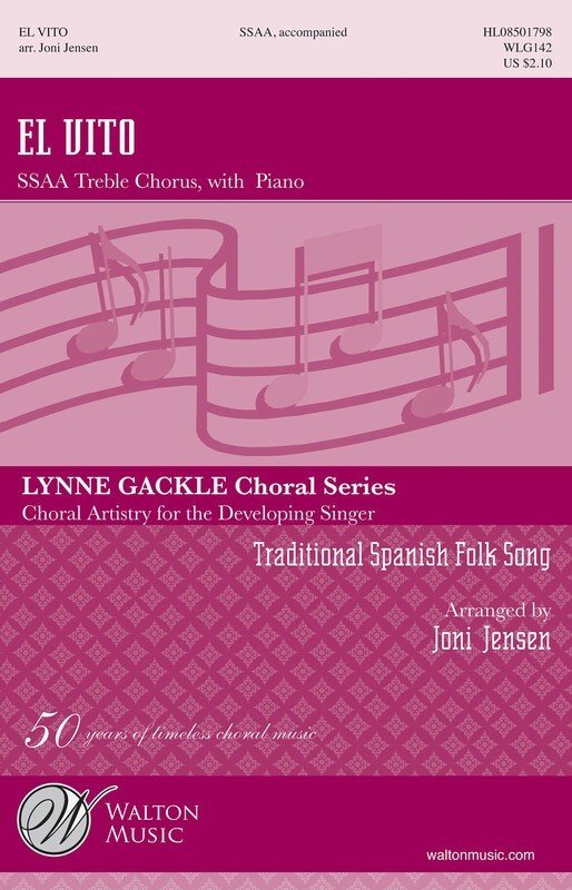El Vito — SSAA Choral Score, arr. Joni Jensen (Walton Music)