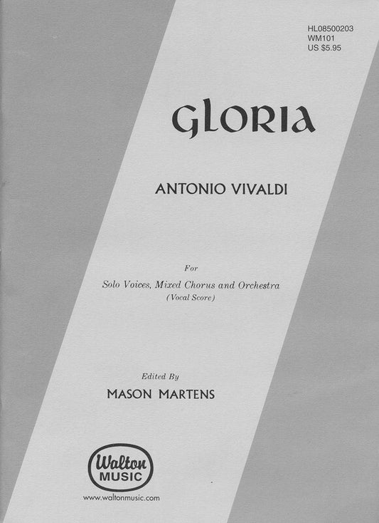 Gloria Rv 589 SATB (Octavo)
