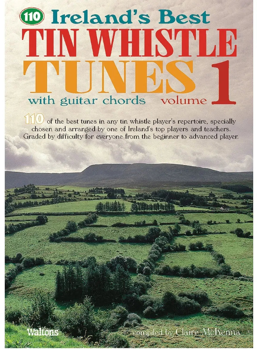 Waltons Ireland's Best Tin Whistle Tunes Book with Guitar Chords