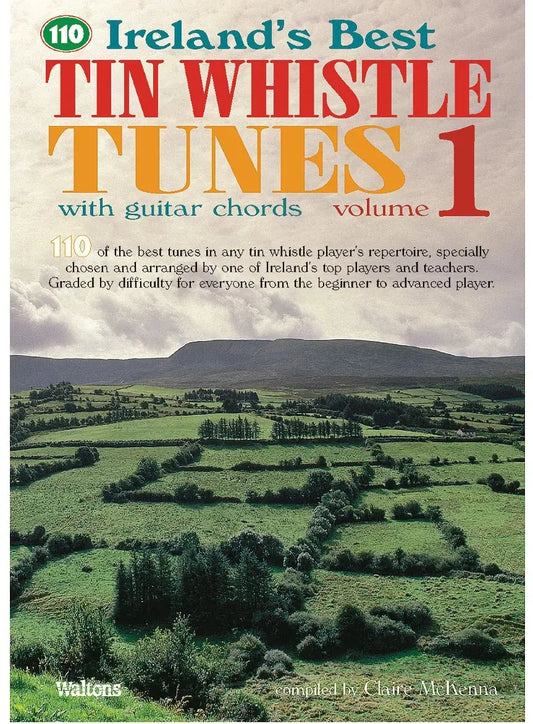 Waltons Ireland's Best Tin Whistle Tunes Book with Guitar Chords