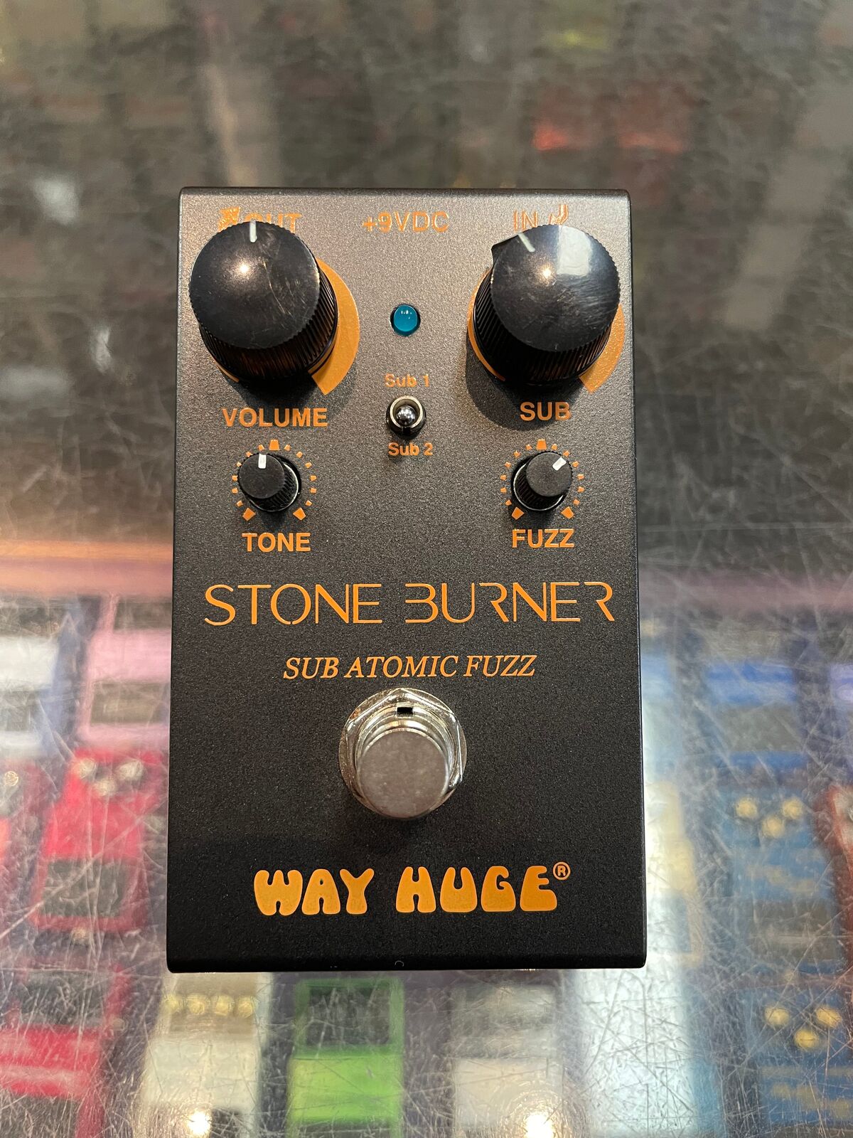 Way Huge Smalls Stone Burner Sub Atomic Fuzz Pedal — view 5