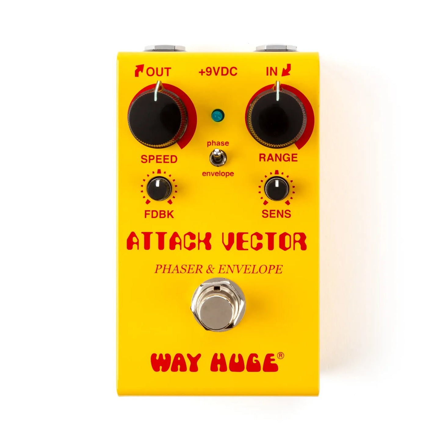 Jim Dunlop Way Huge Smalls Attack Vector Phaser & Envelope Filter Guitar Pedal — view 4