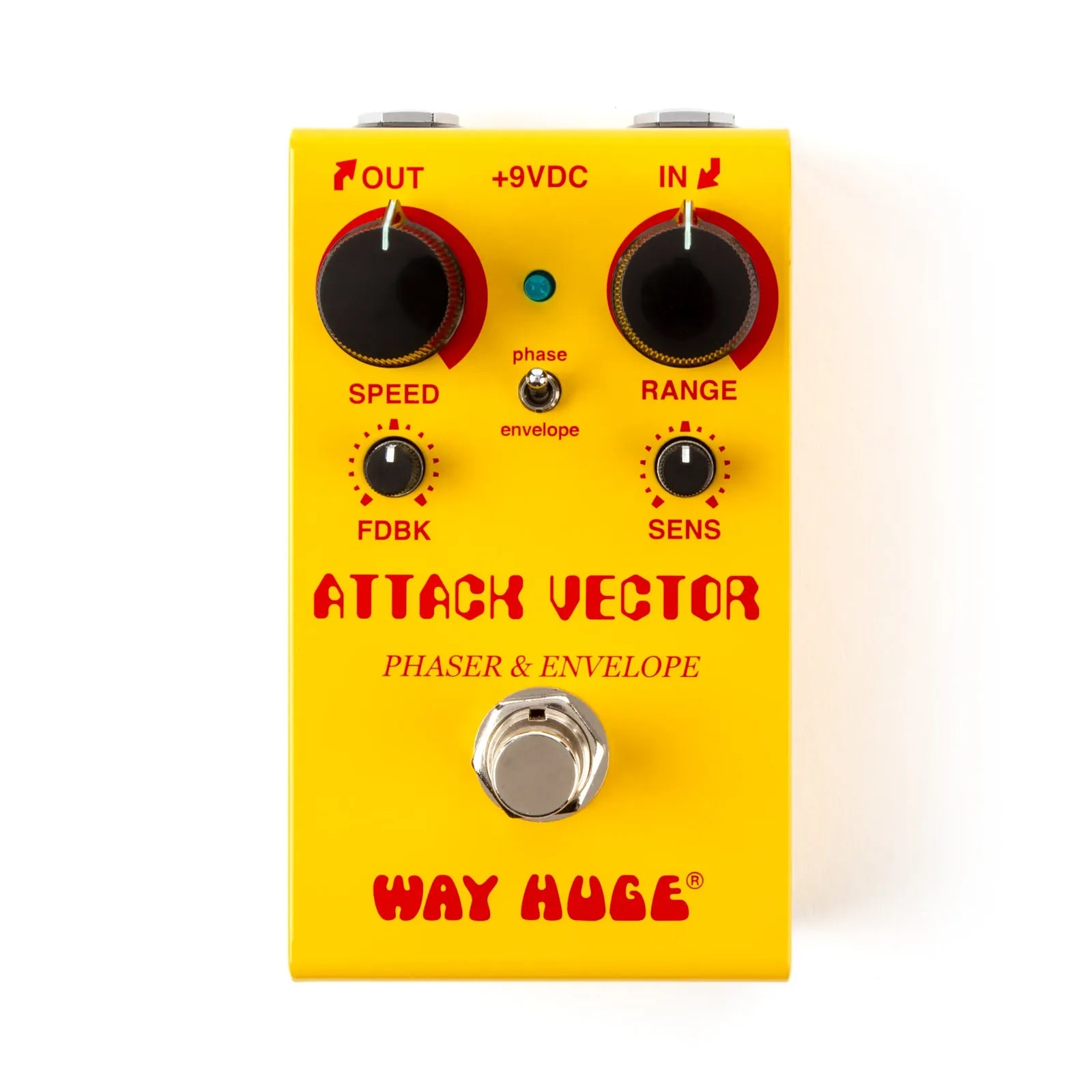 Jim Dunlop Way Huge Smalls Attack Vector Phaser & Envelope Filter Guitar Pedal — view 4