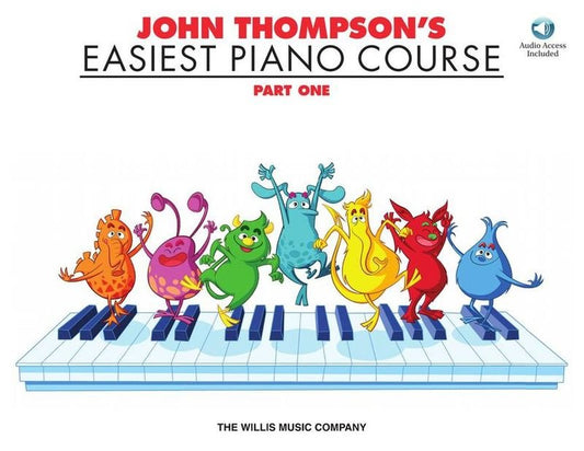 John Thompson's Easiest Piano Course, Part 1 — Book/Online Audio (Willis Music)