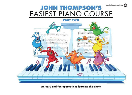 John Thompson's Easiest Piano Course, Part 2 — Book/Online Audio (Willis Music)