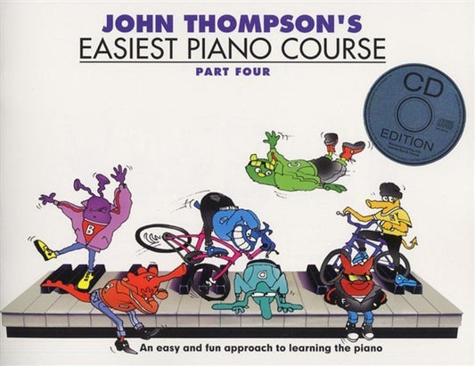 John Thompson's Easiest Piano Course, Part 4 — Book/Online Audio (Willis Music)