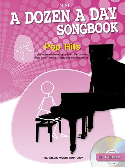 A Dozen a Day Songbook: Pop Hits Mini — Book/Online Audio (Willis Music)