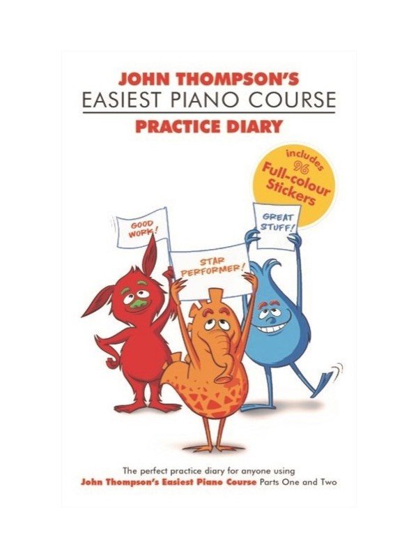 John Thompson's Easiest Piano Course: Practice Diary (Willis Music)