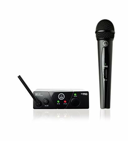 AKG WMS40 Wireless Mini Single Vocal Microphone Set, Band 45a