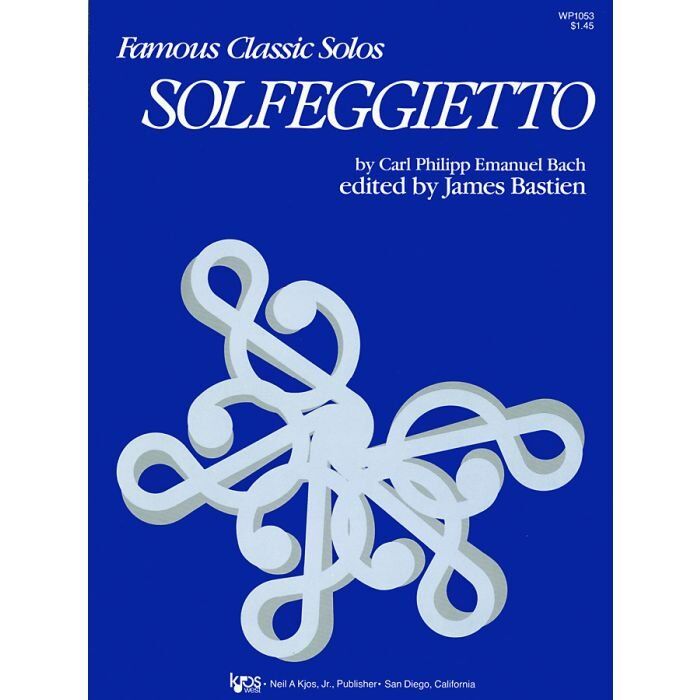 Solfeggietto for Piano by Neil A. Kjos Music Company - 1 Page
