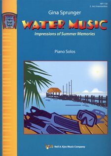 Water Music for Piano - 24 Pages by Neil A. Kjos Music Company