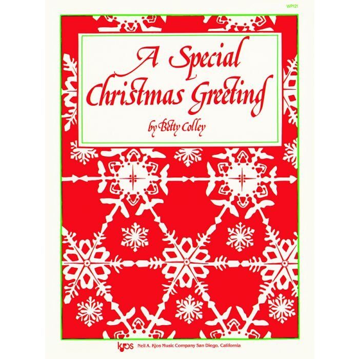 Special Christmas Greeting for Piano