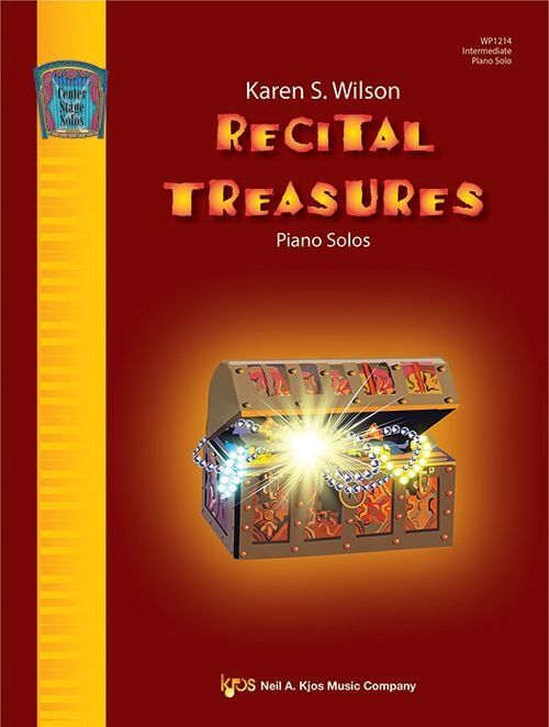 Recital Treasures - Mid-Intermediate Piano Repertoire Collection, 24 Pages, Neil A. Kjos Music Company