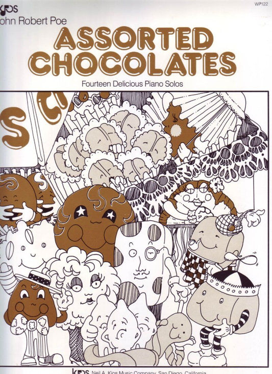 Assorted Chocolates - Piano Music, 16 Pages, Publisher: Neil A. Kjos Music Company