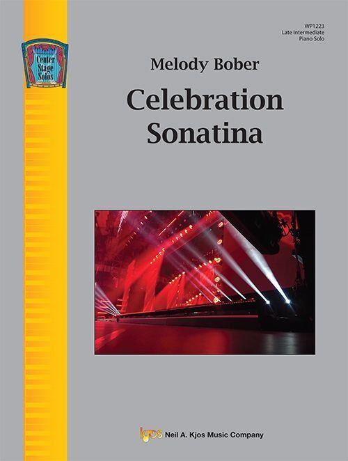 Bober Celebration Sonatina Late Intermediate Piano Solo