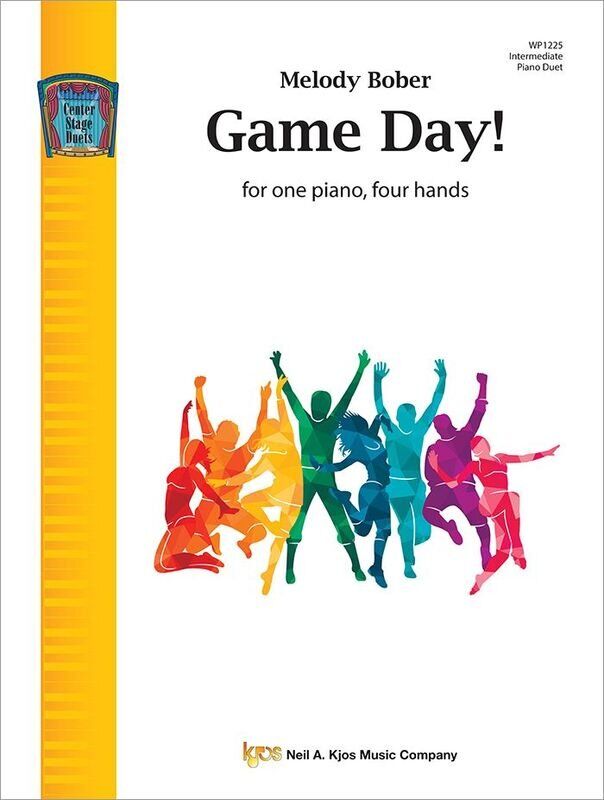 Bober - Game Day! Intermediate Piano Duet